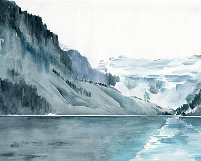 Glacial Lakes Art