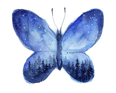 Designs Similar to Blue Space butterfly