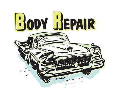 Auto Body Art Prints