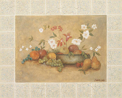 Bowl Of Fruit Paintings