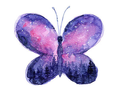 Designs Similar to Galaxy Butterfly Pink