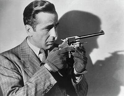 Designs Similar to Humphrey Bogart With A Gun
