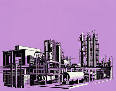 Industrial Background Drawings