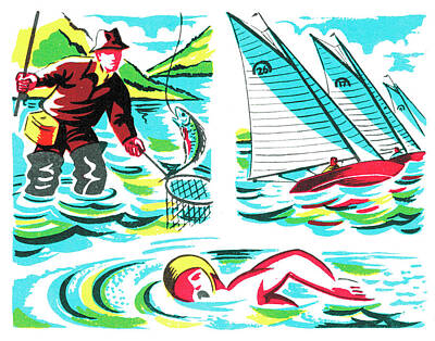 Sport Fishing Boat Drawings for Sale - Fine Art America