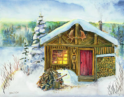  Painting - The Shack by Joe Baltich