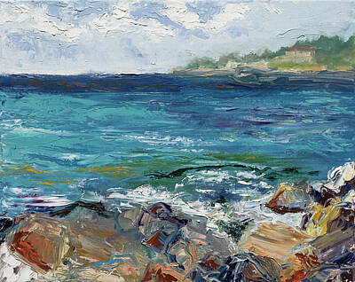  Painting - Coastal Energy by Ruth Bates