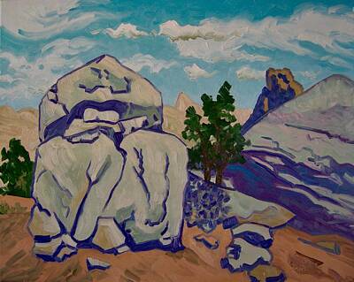 Fry Canyon Paintings