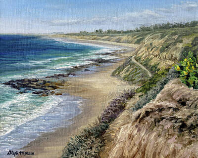  Painting - Laguna Beach, Plein Air No. 1 by Steph Moraca