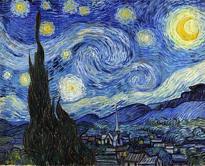 Van Gogh Sternennacht Art