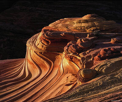  Photograph - Swirling Sandstone by Kirk Owens