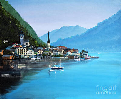  Painting - The Lake by Gary 'TAS' Thomas