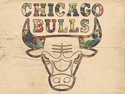 Designs Similar to Chicago Bulls Logo Vintage