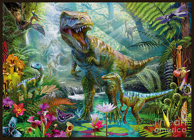 Designs Similar to Dino Jungle Scene