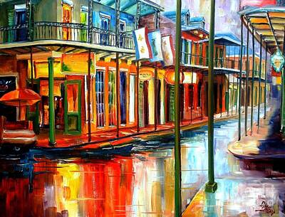 Rainy City Paintings