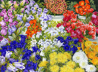 Designs Similar to Flower Market by Karen Wright