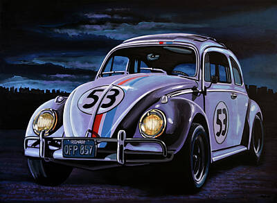 Herbie Fully Loaded Paintings