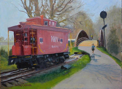 Old Caboose Paintings