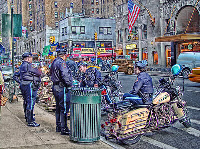 New York Police Station Art Prints