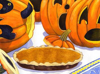 Pumpkin Pie Original Artwork