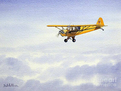 Piper J-3 Cub Art