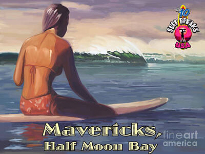 Mavericks Half Moon Bay Art for Sale - Fine Art America
