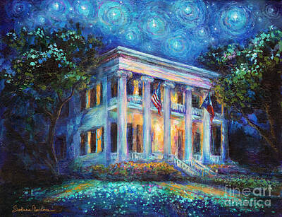 Texas Governors Mansion Art