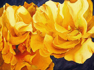 Painting - The Lemon Sisters by Patricia Benson