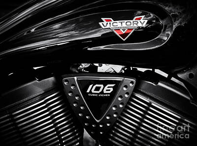 V Twin Engine Art Prints