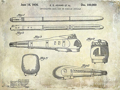 Designs Similar to 1936 Train Patent 