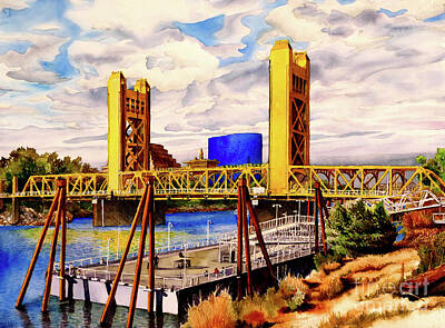 Vertical Lift Bridge Paintings