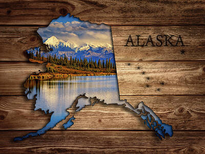 Alaska Map Photos
