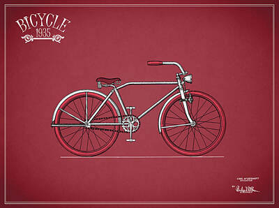 Designs Similar to Bicycle 1935 by Mark Rogan