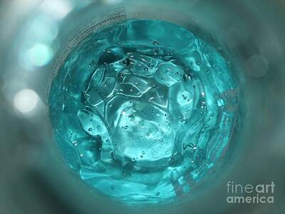  Photograph - Blue Gel by Anita Levesque