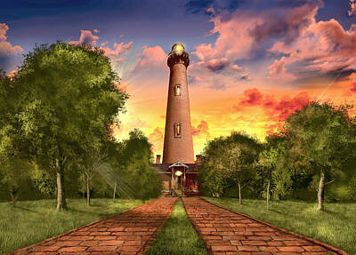 Designs Similar to Currituck Beach Lighthouse 3