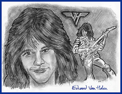 Edward Van Halen Drawings
