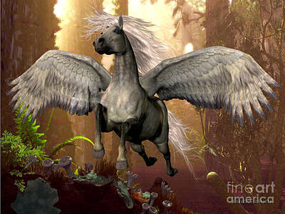 Designs Similar to Flying Pegasus by Corey Ford