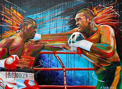 Tyson Fury Paintings