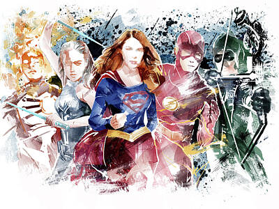 Supergirl Art Prints