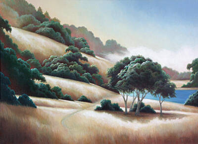 Painting - Marin Hike by Charle Hazlehurst