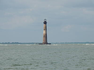 Morris Island Lighthouse Art Prints