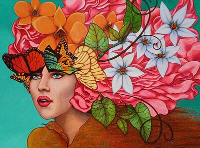 Goddess Paintings Fine Art America