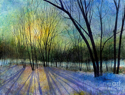 Winter Sunset Original Artwork