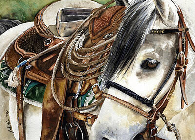 Saddle Horse Original Artwork