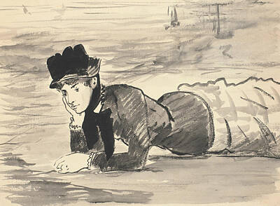 Designs Similar to Woman Lying on the Beach