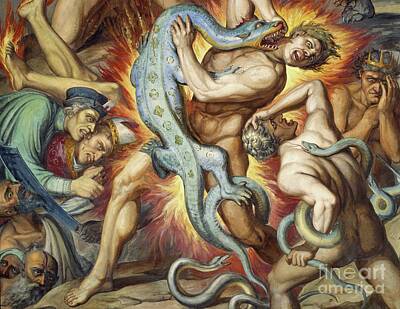 Dante's Inferno, C1520 Canvas Print / Canvas Art by Granger - Fine Art  America