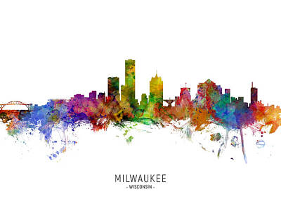 Milwaukee Skyline Art