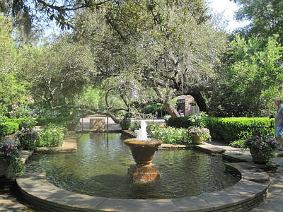  Photograph - Bellingrath Fountain by Peggy M McAloon