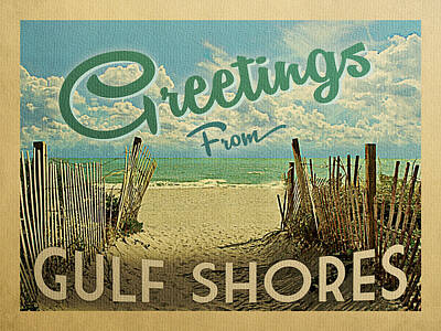 Gulf Shore Digital Art