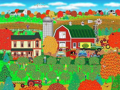 Harvest Time Digital Art
