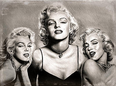 Nostalgic Art Magnet 8 cm x 6 cm Marilyn Monroe Collage Norma Jean #